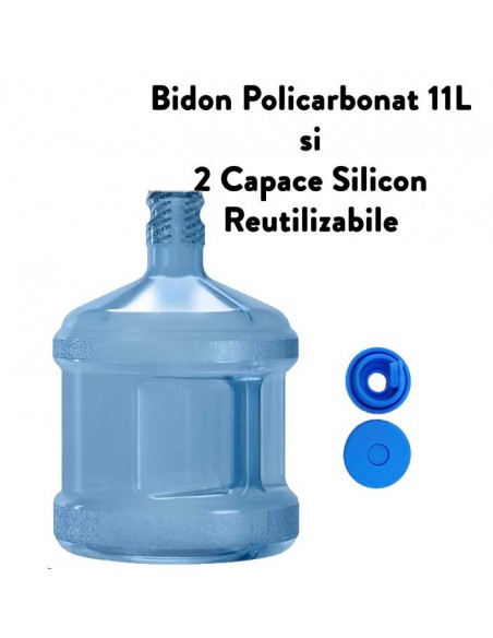 Bidon 11L + 2 Capace Silicon Reutilizabile